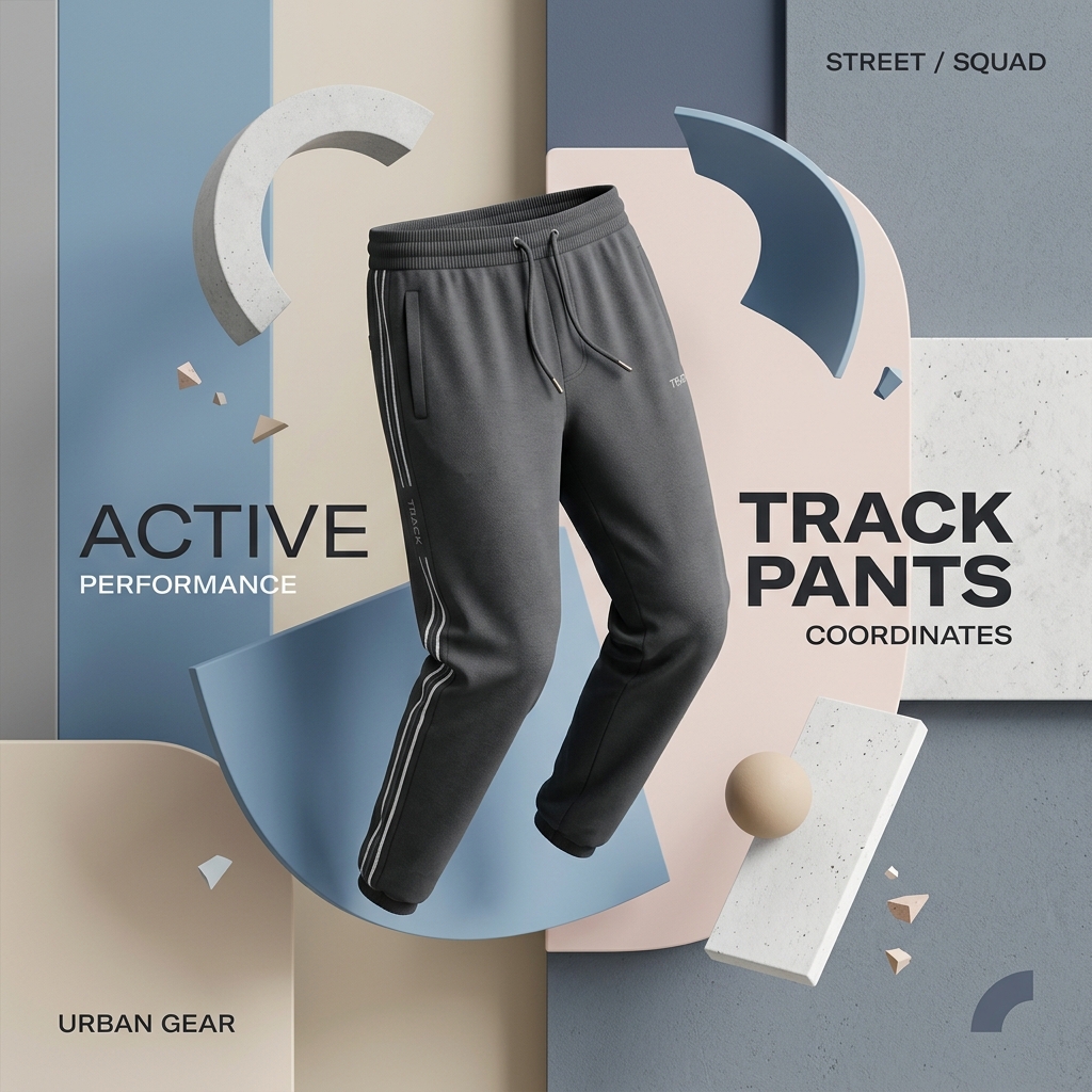 Track Pant - Charcoal