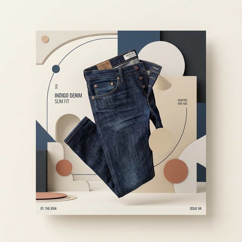 Slim Fit Denim - Indigo